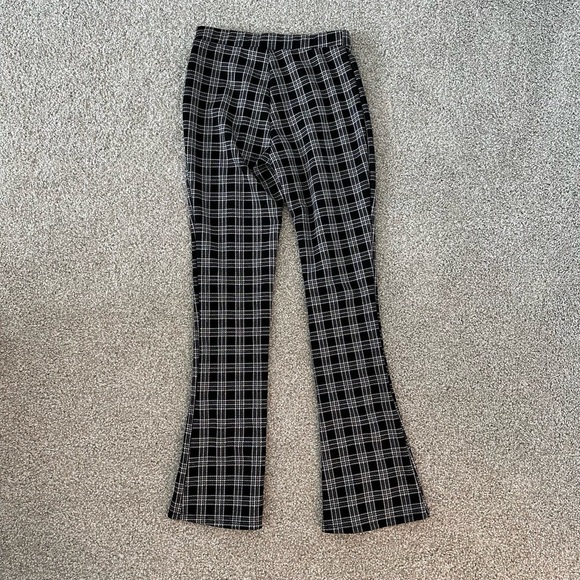 Urban Renewal Plaid Front Slit Pants - Picture 4 of 5